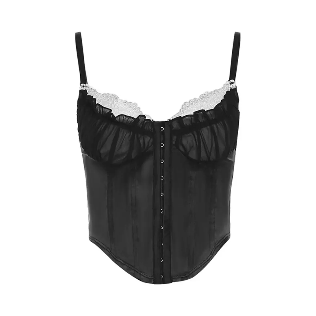 

Women's Solid Color Slim Fit Street Fashion Vest Autumn Winter Backless Sling Design European American Style Sexy Top