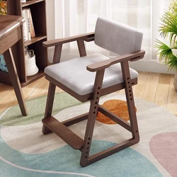 Kinderveiligheid Designer Stoel Schoolmeubilair Kinderen Houten Kamer Fauteuil Kinderen Houten Studie Silla De Escritorio Stoelen Peuter