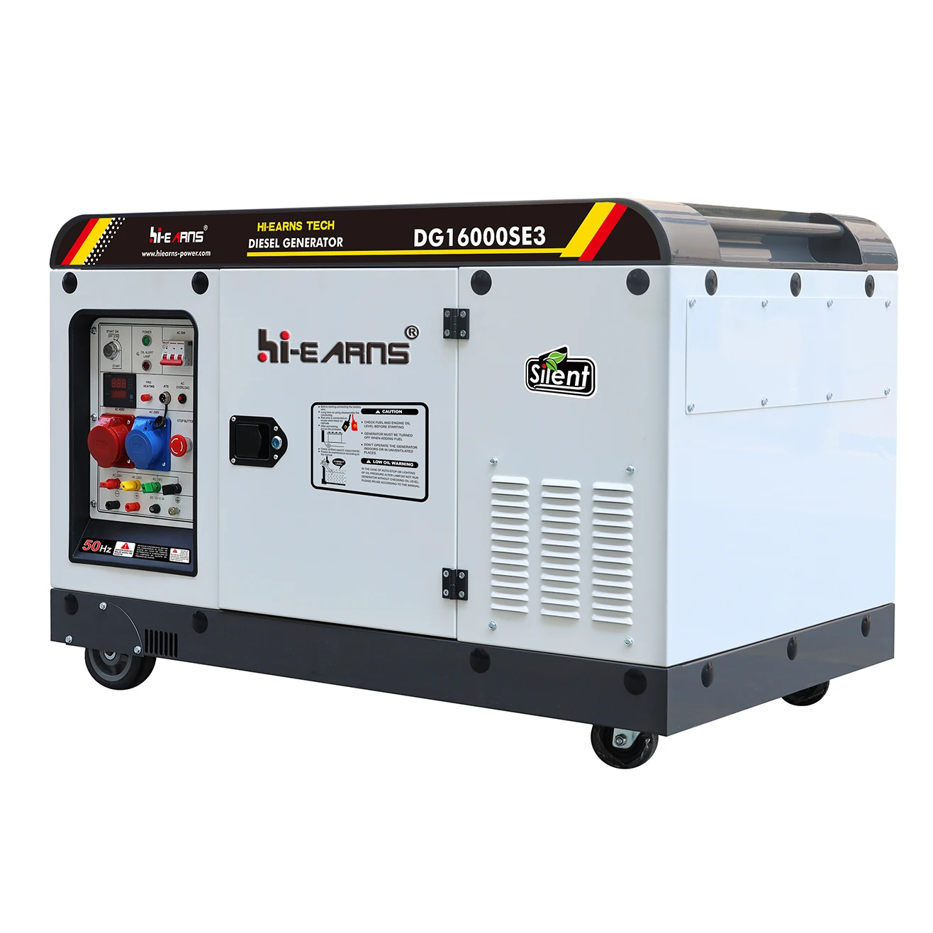 12KW  2V98 Two Cylinder engine air-cooled Silent Diesel Generator