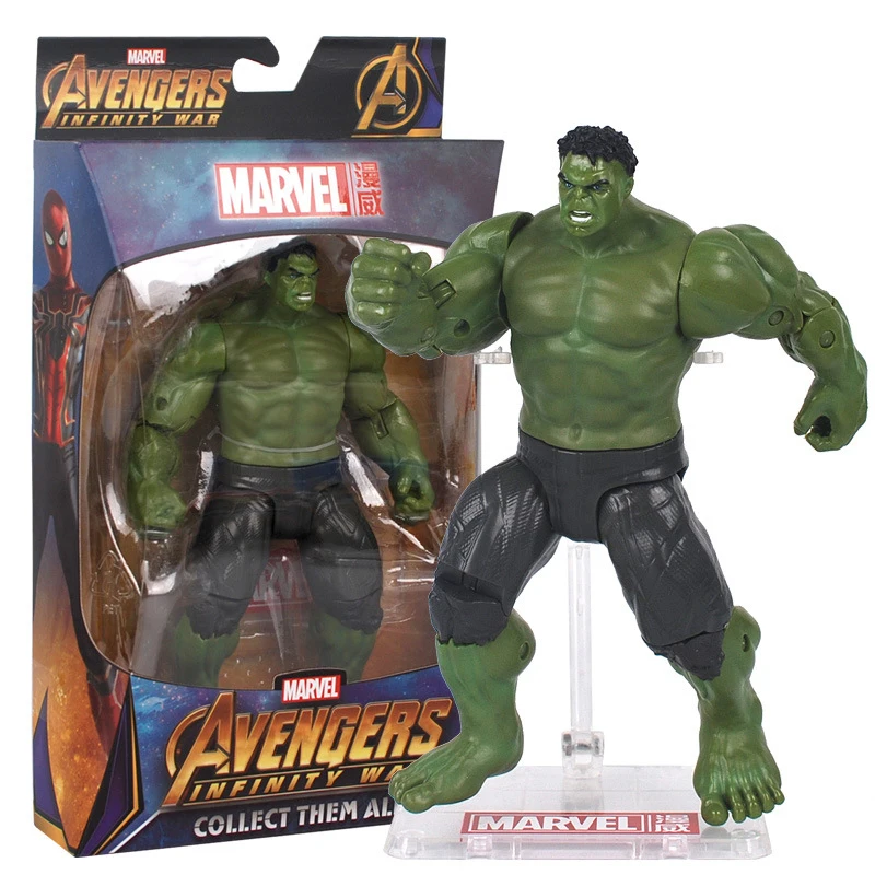 Hasbro Marvel Legends Action Figure Internacional Thor IRonman Spiderman Capitão Americano Pantera Negra Hulk Thanos com Suporte