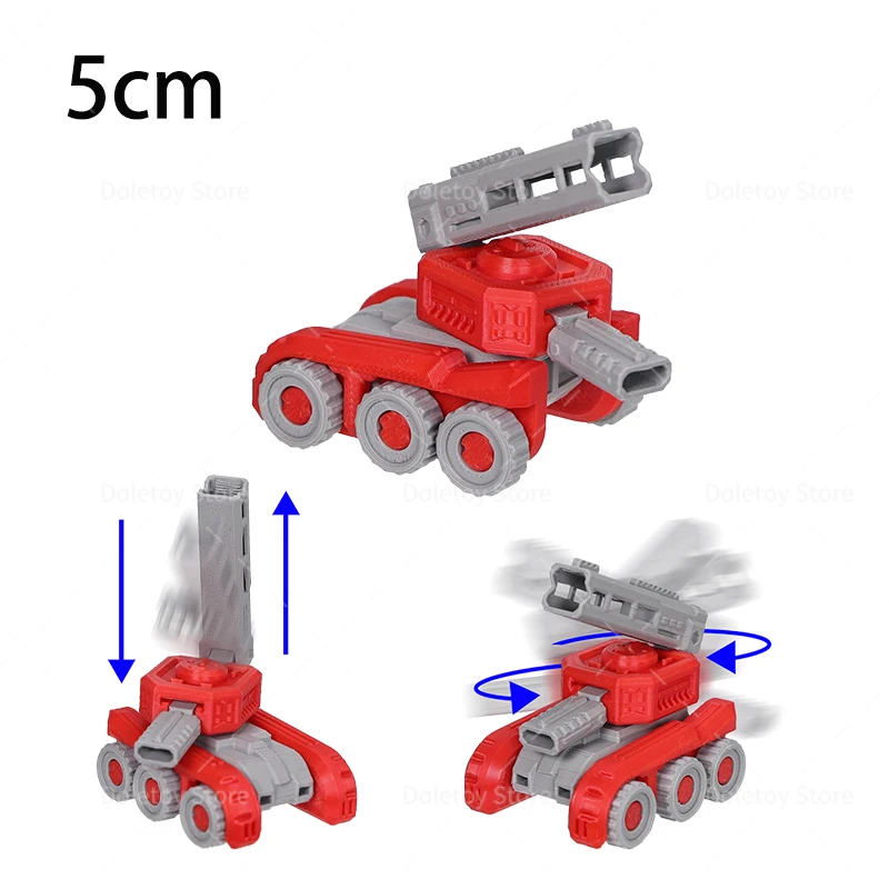 Neue 3D-gedruckte Kriegsmaschine Serie Mini beweglicher Kampfpanzer Sentry Drone Artillery Launcher Actionfigur Raumdekoration Geschenke – Detail 20