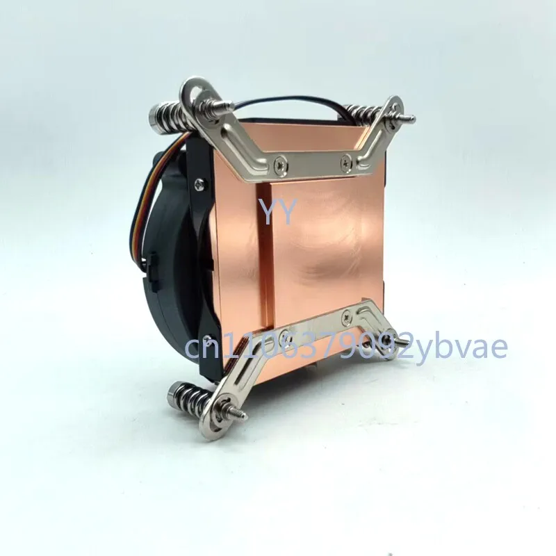 

1U pure copper turbine side blowing LGA1151 1200 double ball CPU industrial control server CPU radiator