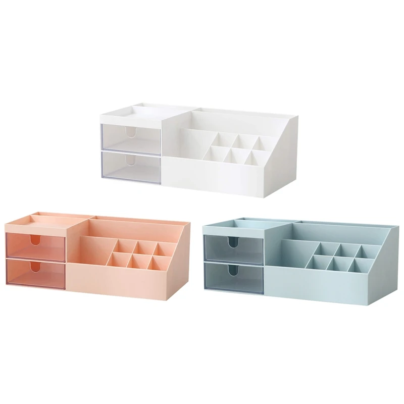 Desk Storage Box, Dressing Table Storage Box, Office Supplies, Bathroom Counter Or Dressing Table