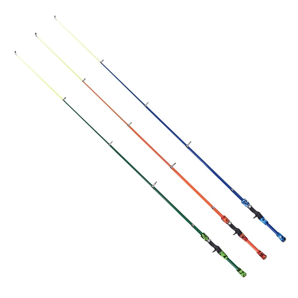 Caña telescópica fibra de vidrio para niños – Ligera para pesca en mar - imagen 3