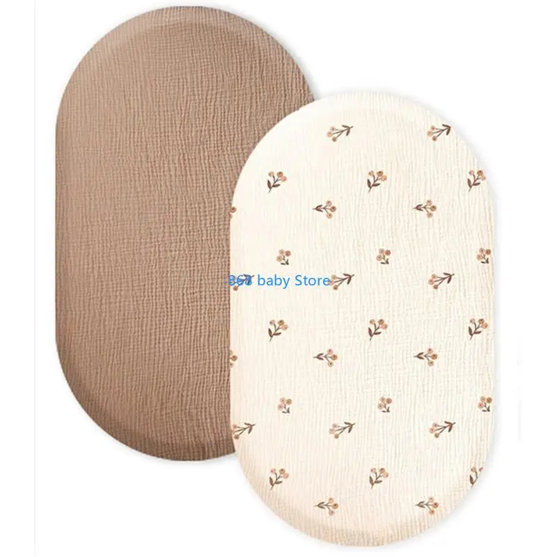 29EE سرير بيبي ملاءة ناعمة غطاء حماية للسرير من أجل نوم مريح في الحضانة أساسي 83.82 سم/33 بوصة