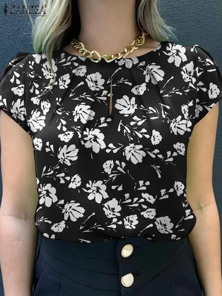 Brittana® | Floral Women'S Blouse Chic Unique Print Ideal For Every Day main image 1