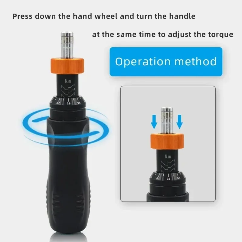 

Adjustable Preset Torque Screwdriver Slipping Hex Socket Metric Torque Wrench for Maintenance And Repair Screw Driver