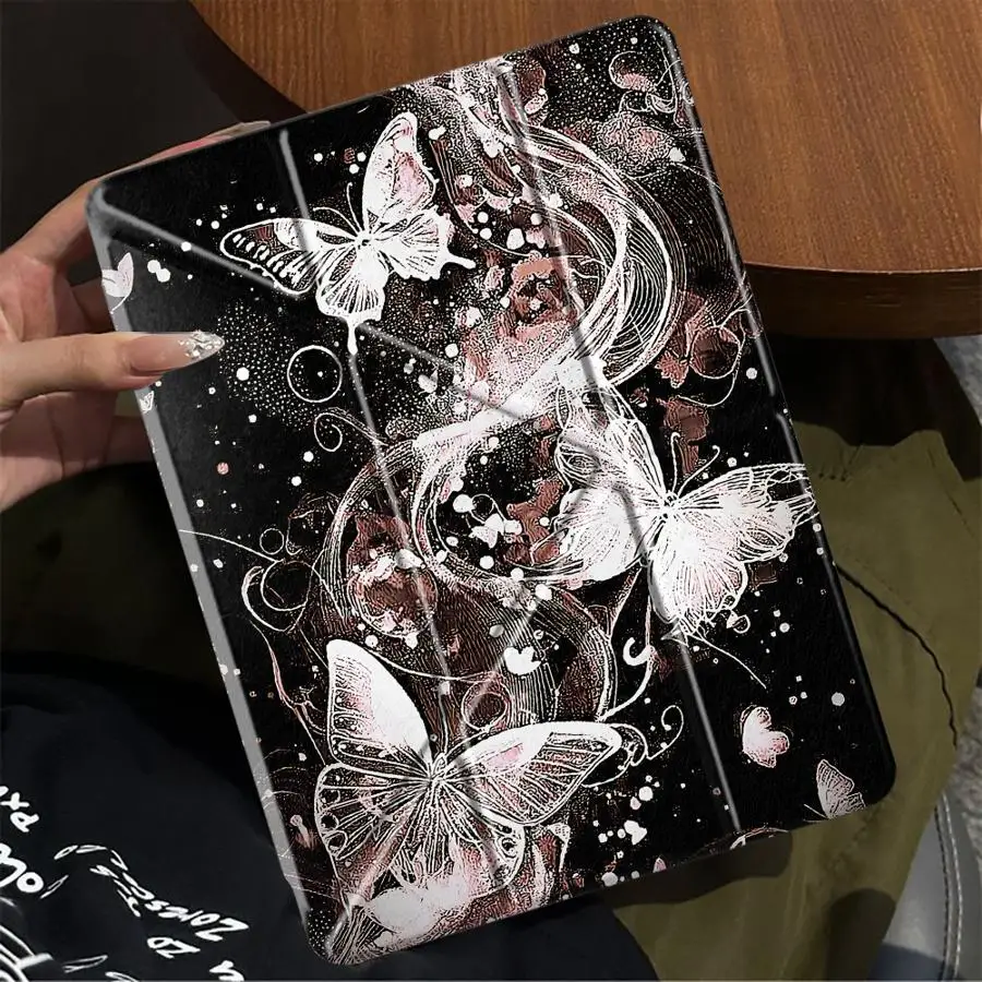 

Holder Cover Tablet Case For iPad Pro 2025 Air 4 5 M3 M2 1 2 M4 11inch Mini 6 7 Pro 11th 10th 9th 8th 7th 12.9inch Sparkly Light