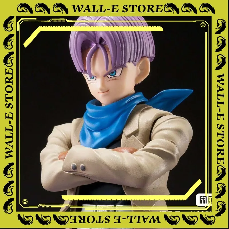 

In Stock Bandai Genuine Original Dragon Ball S.H.Figuarts SHF GT TRUNKS GT Anime Action Collection Figures Model Toys Collection