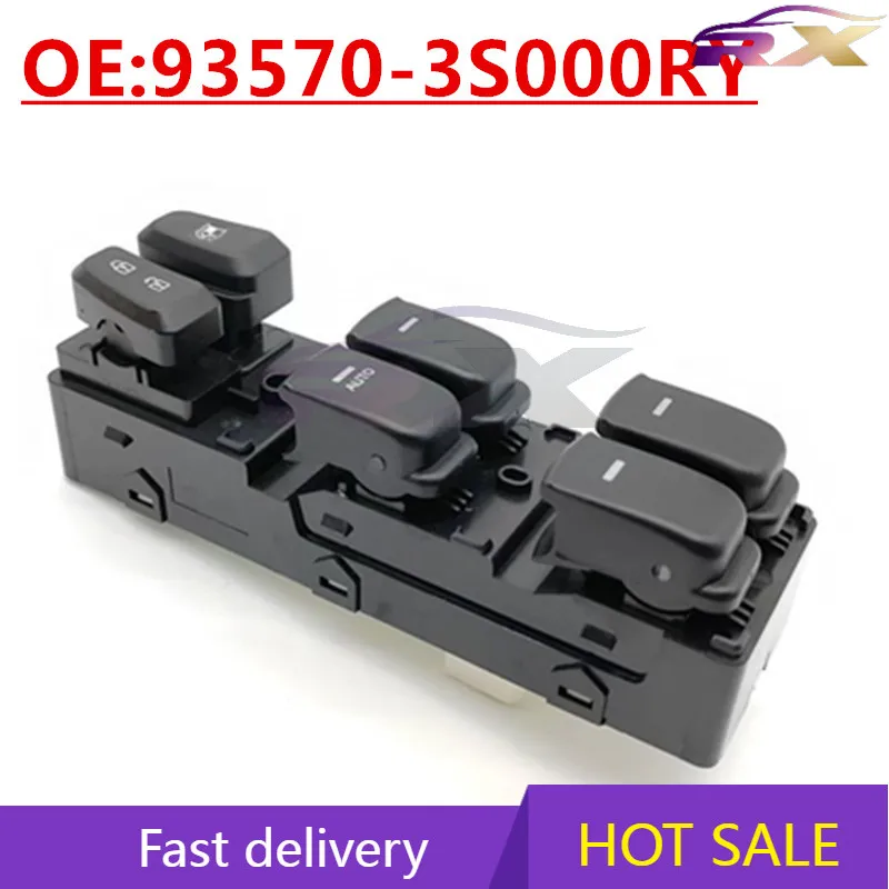 

OEM:93570-3S000RY Suitable For Hyundai Sonata 8 Eight Glass Lifter Switch Powered Windows Control Key Switch