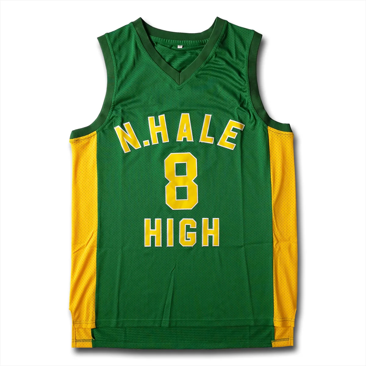 Wiz Khalifa #8 N.Hale High School Men Green Basketball Jersey Fast Shipping