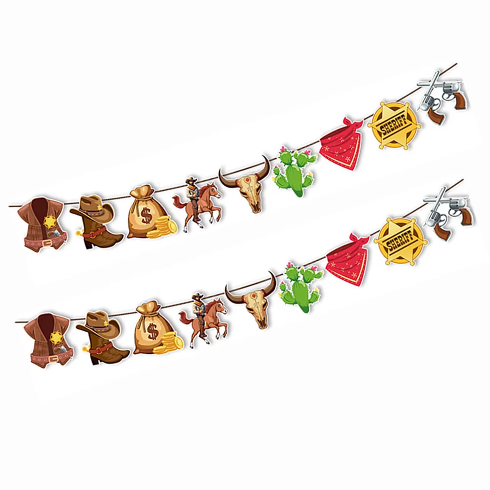 Horse Garland Banner Derby Racing Streamer Horse Party Garland  Birthday Wedding Decoration