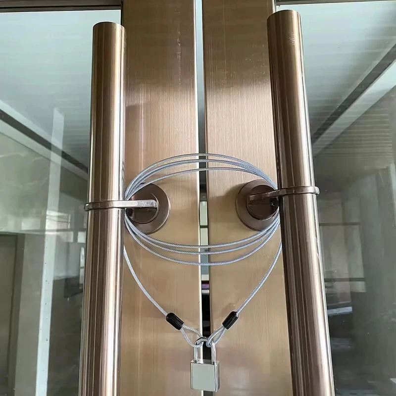 Picture 7: 100 pieces of 2mm stainless steel cable ropes, coated with PVC colored surface, with loop ropes for hanging suspension ropes
