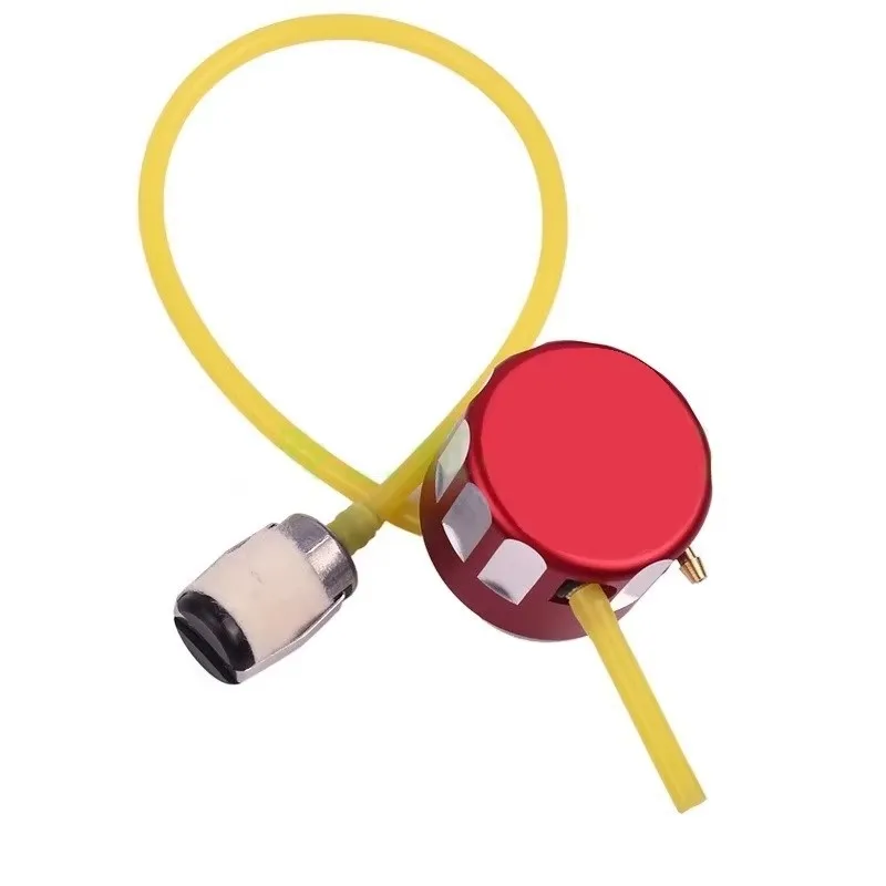 1 Satz hochwertige CNC-Ölfass-Recyclingabdeckung mit Filter für RC-Modell-Methanol-/Benzinmotor