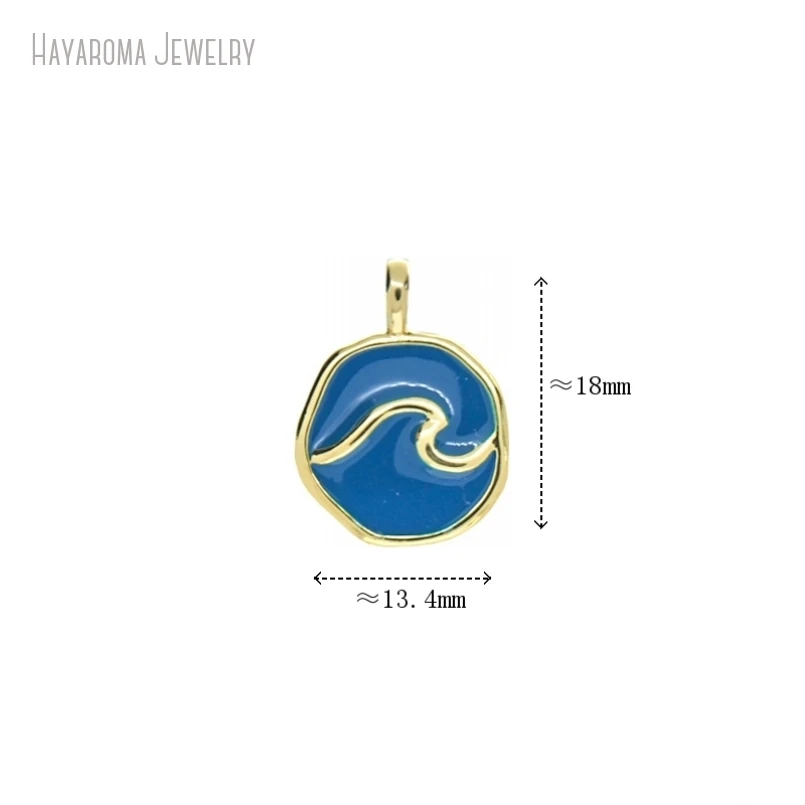 

5Pcs Wholesale Gold Color Copper Round Coin Shape Circle Irregular Geometric Free Form Jewelry Metal Charms