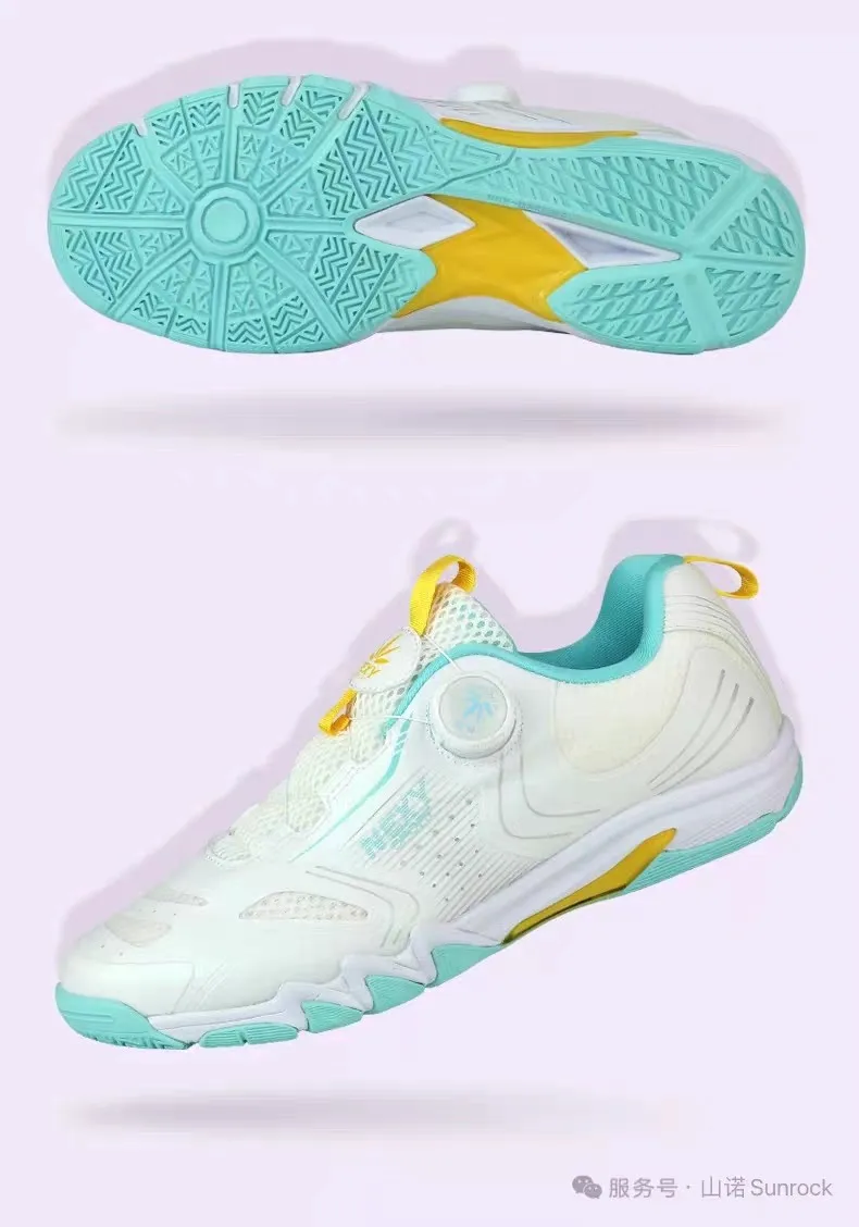 New hot sale professional training table tennis shoes Neutral badminton training shoes Women's court tennis shoes Very good