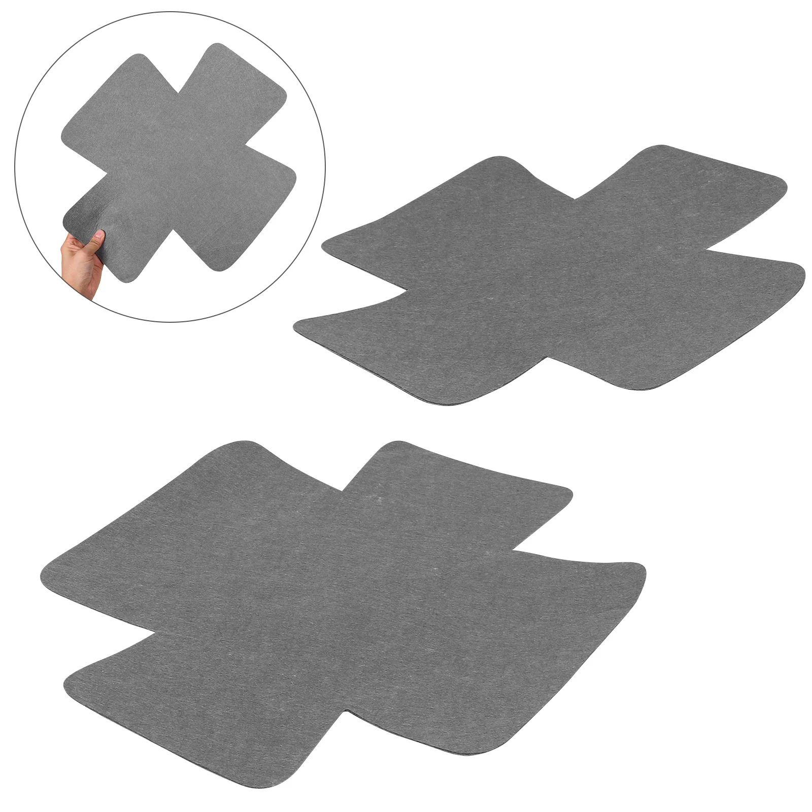 

12Pcs Heat Resistant Non-Woven Pot Mat Kitchen Heat Insulation Pads Hot Dish Protector Table Countertop Cooking Mat