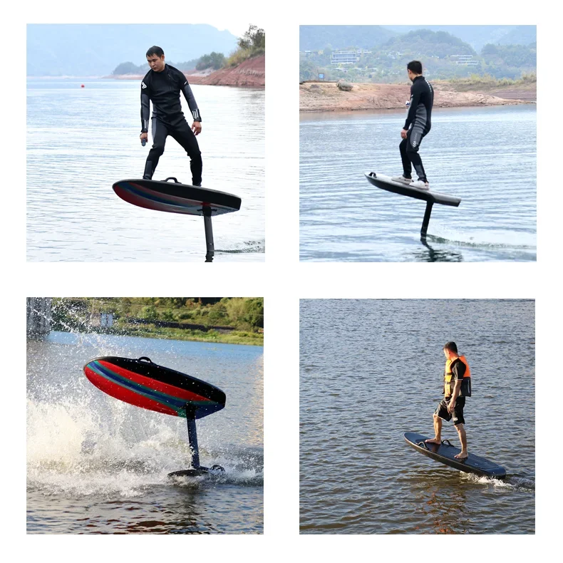 Electric Powered Battery Electric Foil Board Carbon Fiber E Foil Board Stable Jet Hydrofoil Ocean Waters Water Sports