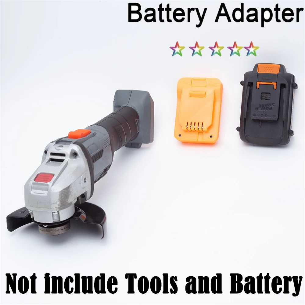 

Battery Convert Adapter for Worx 6PIN 18V Lithium to for FERREX 20V Power Drill Tool Accessories (Not include tools and battery)