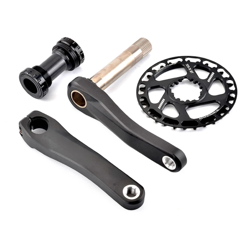 مجموعة كرنك المغزل المتانة من سبائك النوع الثقيل للدراجات مجموعة كرنك متعددة الحجم للأطفال لركوب الدراجات