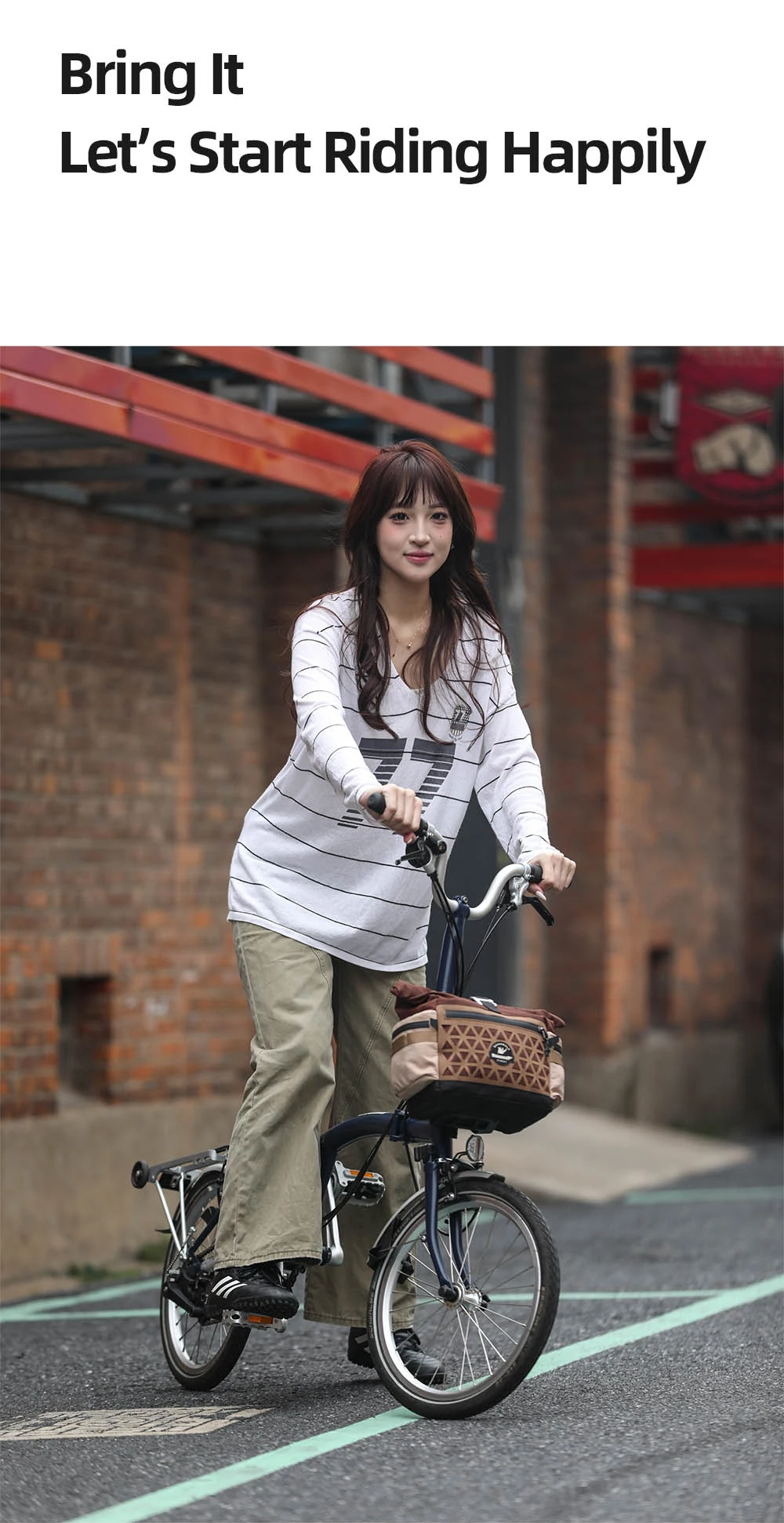 Rhinowalk Bicycle Handlebar Bag 6.5L Quick Release Bike Front Bag Comes With Rain Cover For Brompton Folding Bike Urban Cycling