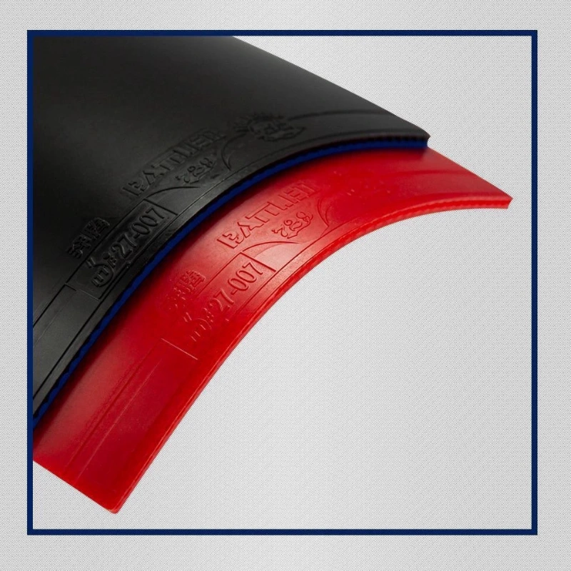 Vriendschap 729 BATTLE 2 Tafeltennisrubberblad Kleverig met blauwe spons Pips-in Speciaal gemaakt Pingpongrubber ITTF-goedgekeurd