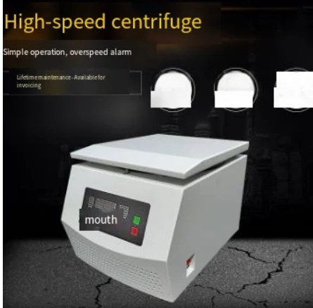 TG16G High Speed Centrifuge Laboratory Small Benchtop Low Temperature Large Capacity Separator 12,000 rpm