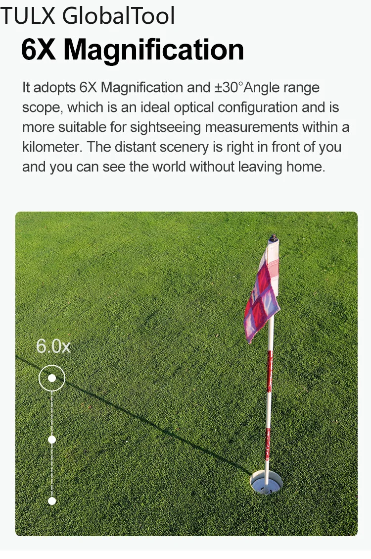 

TULX 600m OEM Range Finder Distance Meter Hunting Digital Golf Laser Rangefinder for PinSeeker Slope Scope