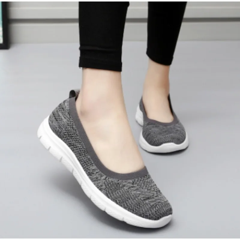 Women Sneakers Fashion Socks Shoes Casual White Sneakers Summer Knitted Vulcanized Sport Shoes Ladies Trainers Tenis Feminino