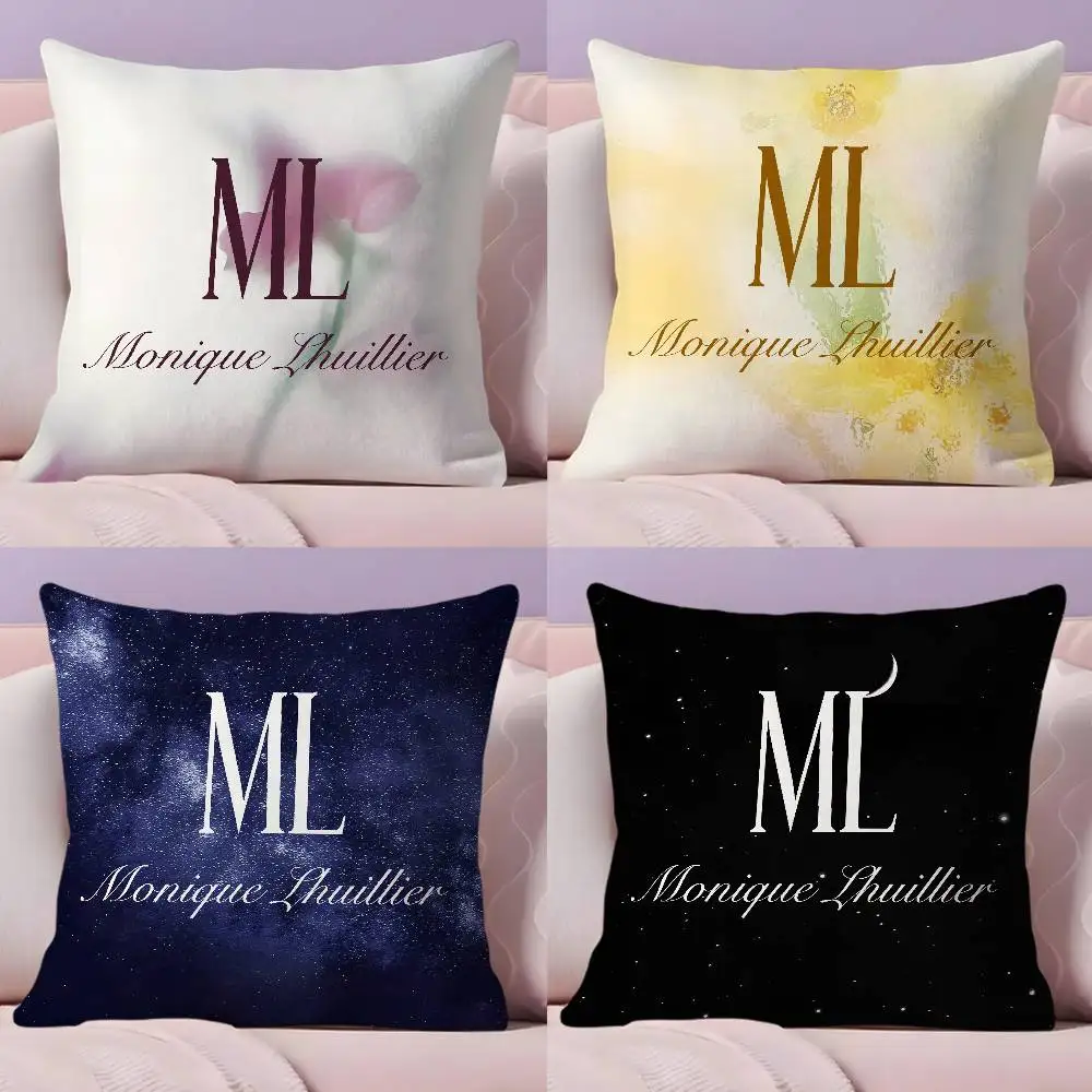 

Designer M-Monique L-Lhuillier Pillow Case Pillowcase Ultra Soft Skin Friendly Fabric Cloud Like Comfort & Concealed Zipper