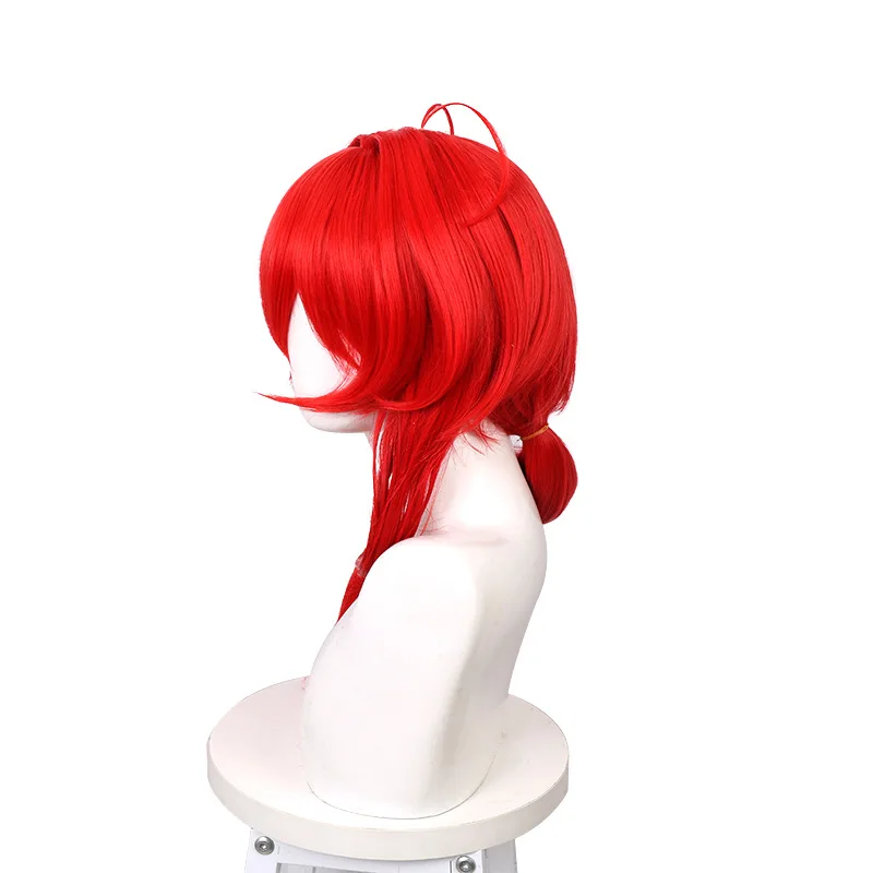 Genshin Impact Diluc Cosplay Wig Traveler Lord Dawn Winery's Nobleman