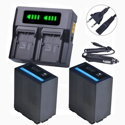 CGA-D54 Pro Battery /Fast Charger for Panasonic CGR-D54, CGR-D54S, CGR-D54SE Camera Battery, AG-B23P, DE-A20, DE-A88C Charger
