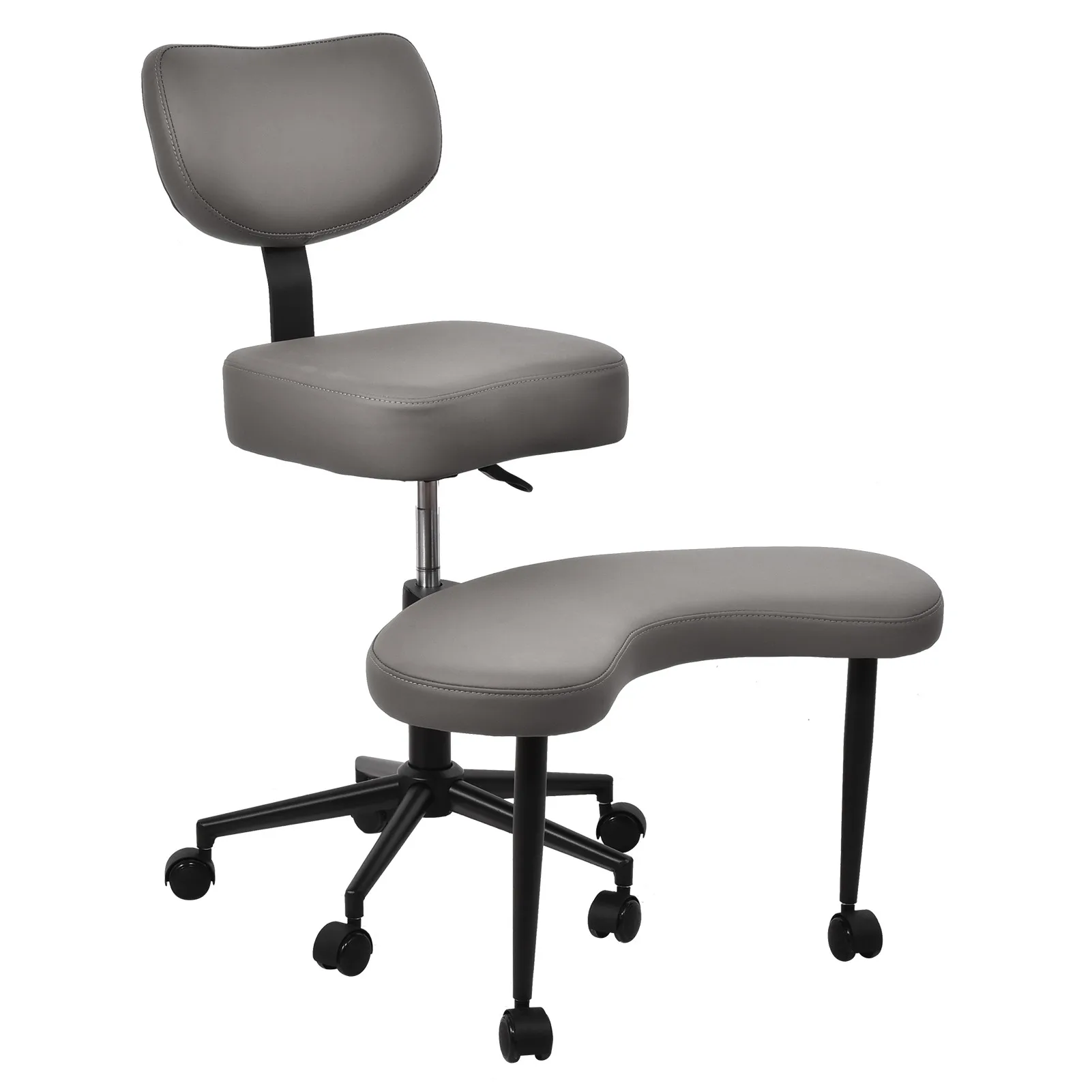 Meditation Chair Ergonomic Relaxing Chair Flexible Crosslegged Seat, Height Adjustable Leg Rest Fidgety Sitters Pose Improvement