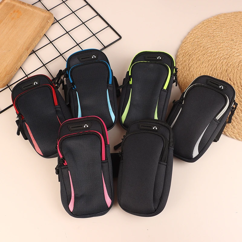 Funda de teléfono deportiva con brazalete Universal para correr, soporte de teléfono con brazo, bolsa de mano deportiva para teléfono móvil