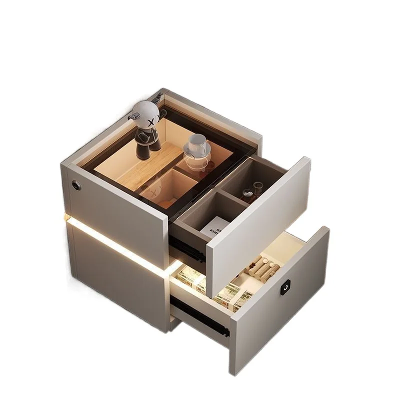 

Very narrow bedside table, modern bedroom, household, small apartment, cabinet