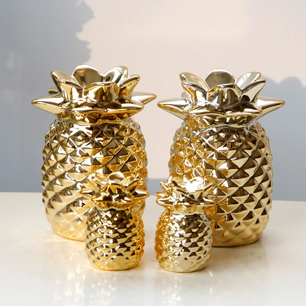 Modern Decoration Pineapple Ornament Artificial Decoration Pineapple