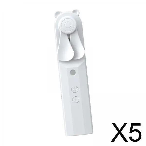 

USB Handheld Fan Rechargeable Mini Spray Cooling Portable ABS Desk Fan for Outdoor Travel Camping Hiking