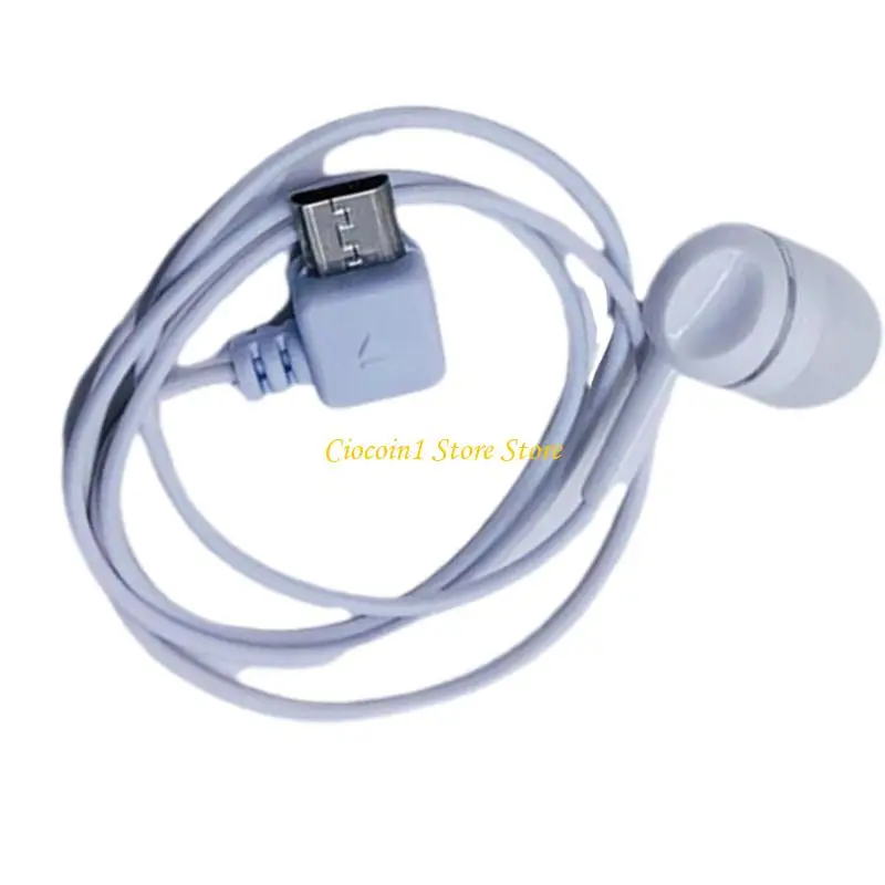 A3PC Compatible con auricular oído sola conexión 5PIN Construcción PVC Negro