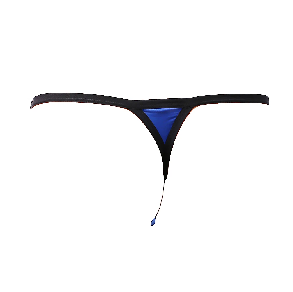 Mens Thong Ice Silk Adjustable Buckle Underwear Gstring Meskie Stringi Mannen String Male Panties Cuecas Masculin Pouch T Back