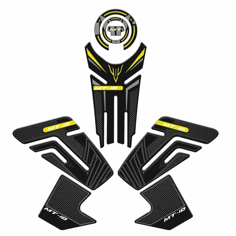 Tank pad grips for Yamaha mt10 fz10 FZ MT-10 MT-10 SP motorcycle gas fuel oil kit knee protector hyper naked stickers decals