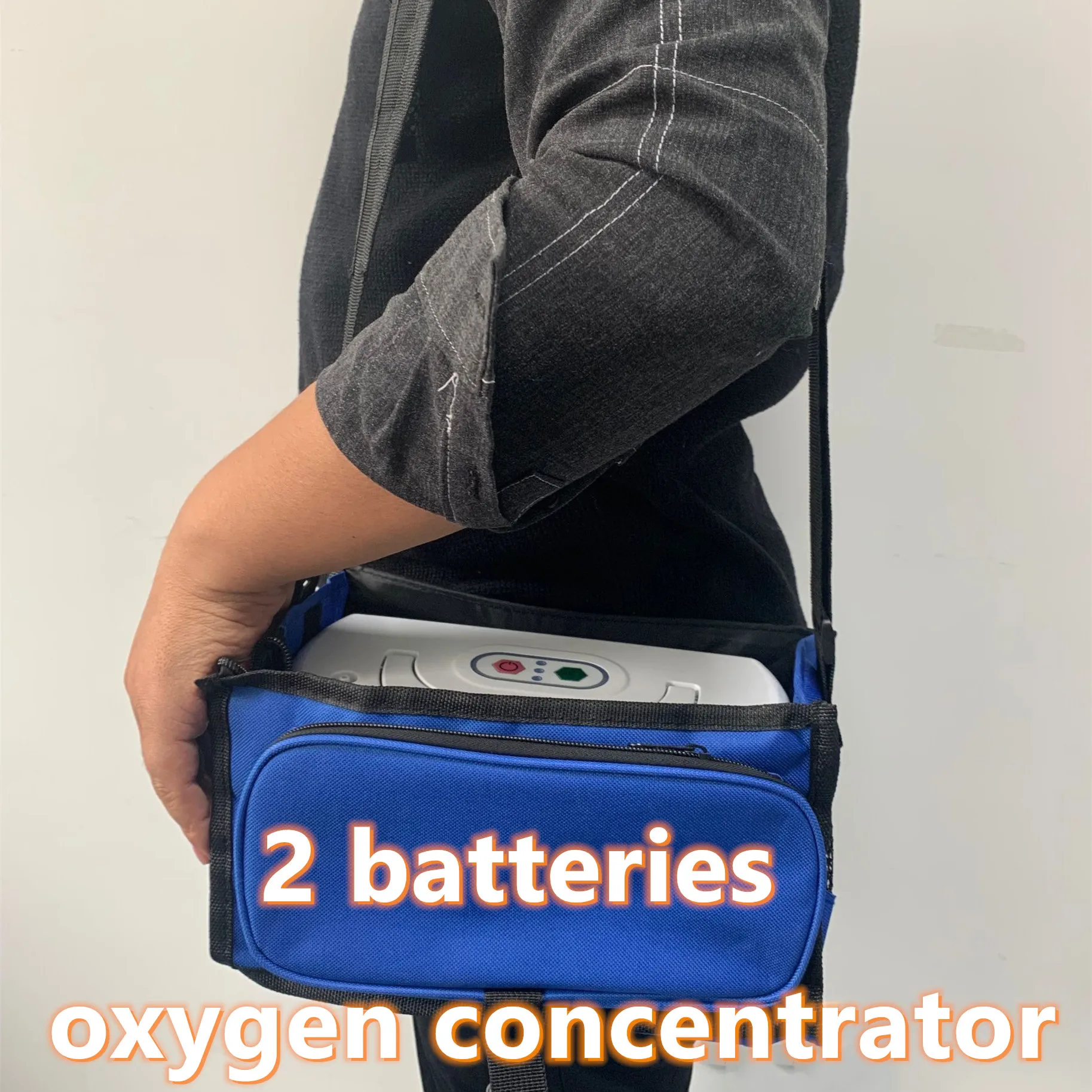 Free Shipping 3L Portable Oxygen Machine Concentrator Generator with 2 Battery for Home Travel Car Use air purifier