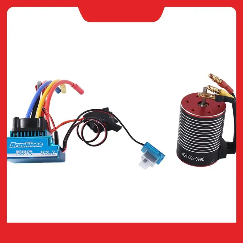 3650 ブラシレスモーターと 120A ESC 1/8 1/10 RC カードリフトレーシングオフロードモンスタートラック用