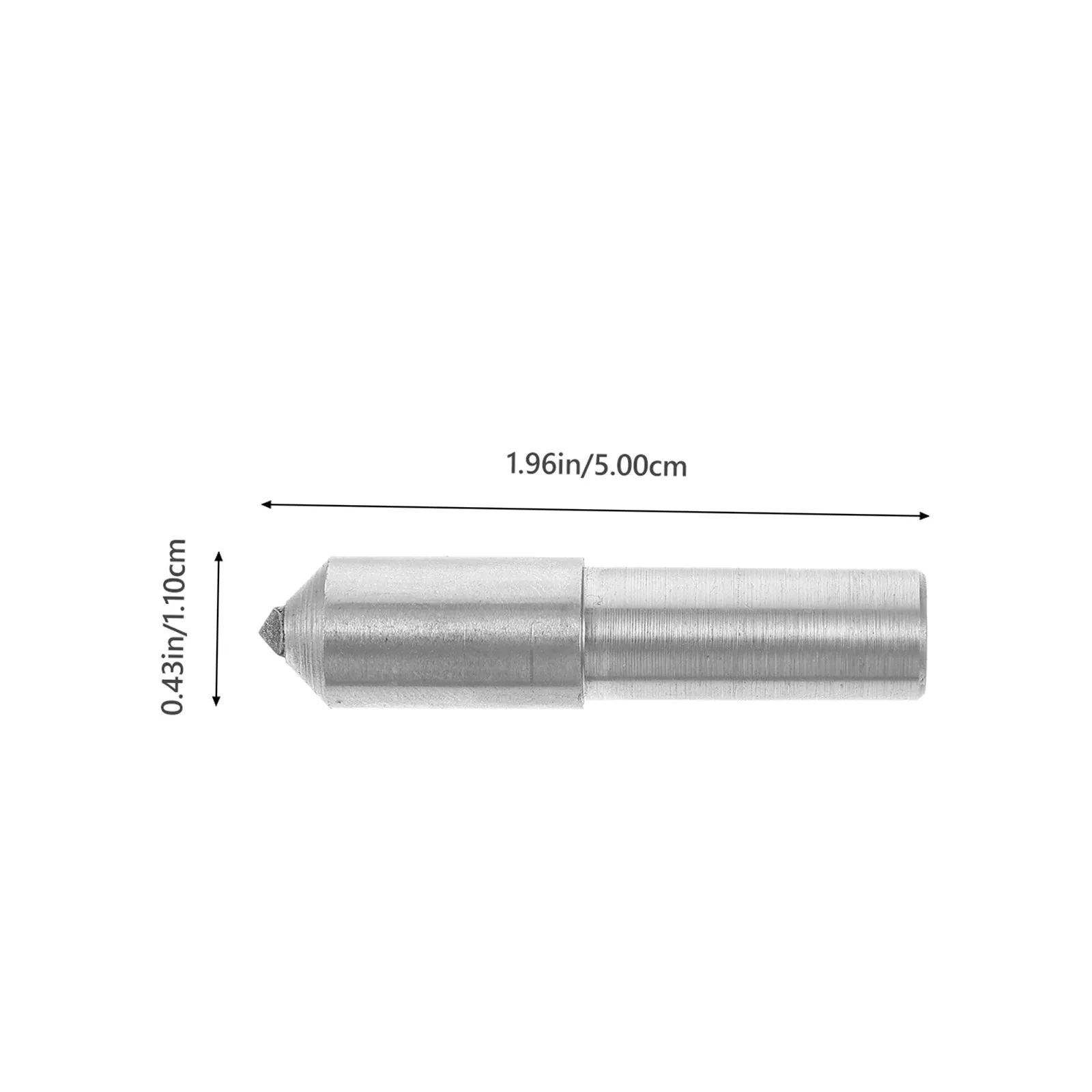 2Pcs Diamond Dresser Grinding Wheel Dressing Pen Tapered Point Tool for Metalworking Stone Polishing Bench Grinder Maintenance