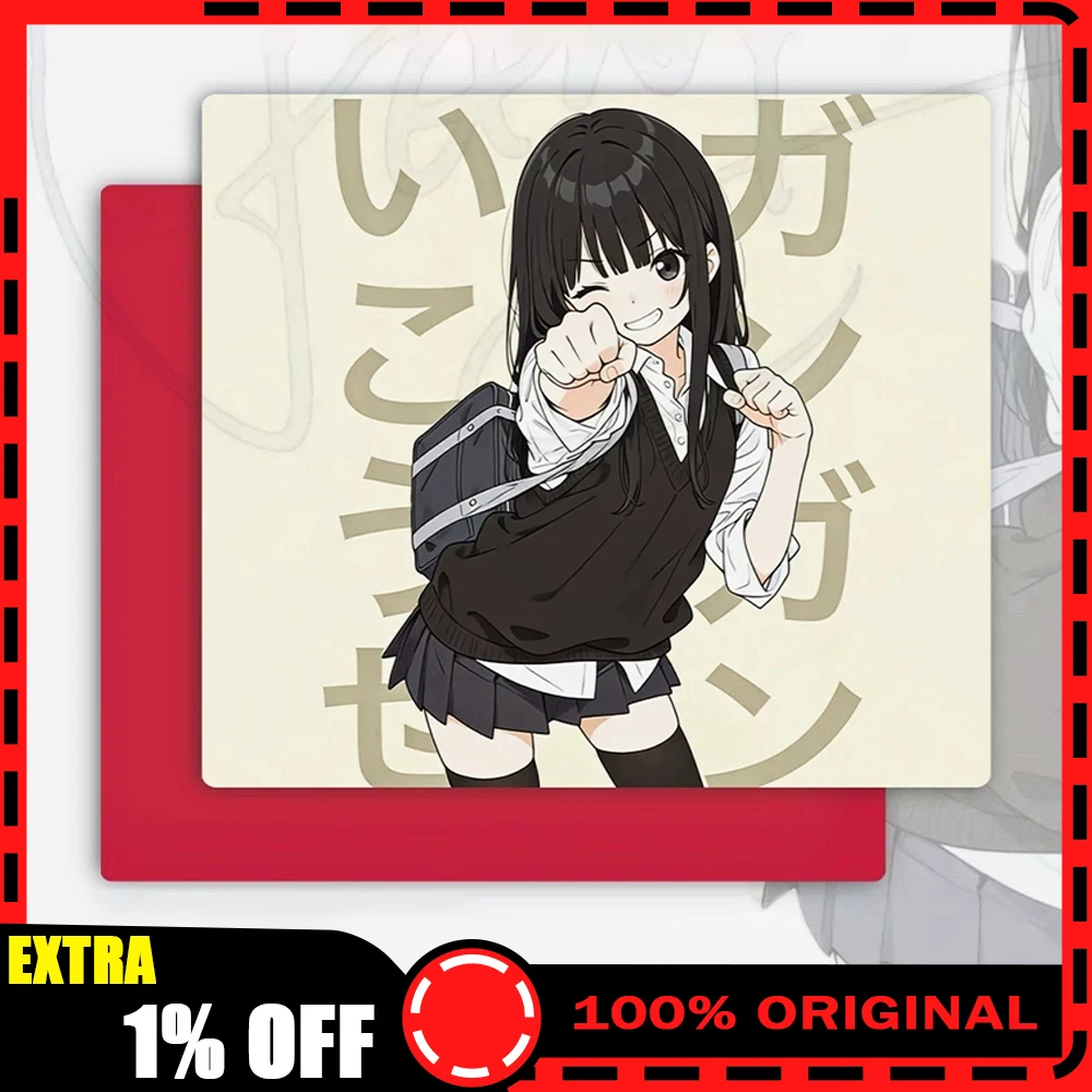 PAN Esports Zhong Er Shao Nv Glass Gaming Mousepad  FPS Both Speed And Smoothness Mouse Pad For TTK APEX CSGO PC Accessories