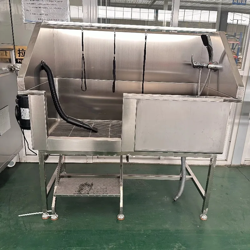 New Products 2026 Pet Grooming Washing Station for Dogs Used Bathtubs Salon Equipment Cats Shower 304 Stainless Steel Stocked