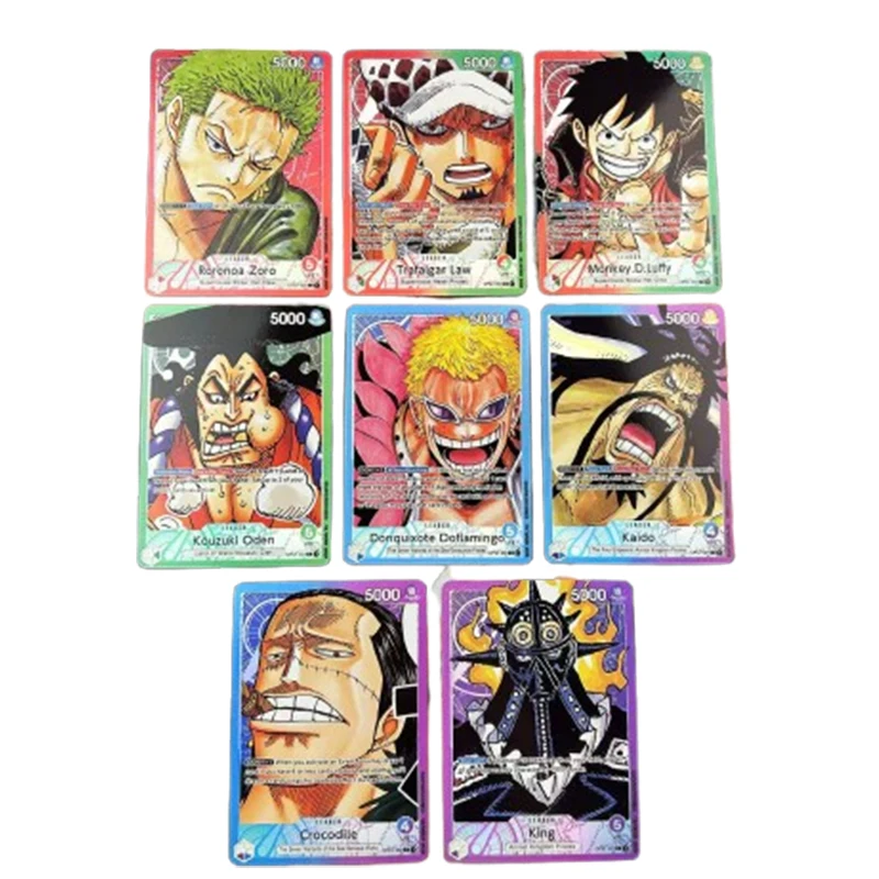 ONE PIECE English Version Rebecca Donquixote Doflamingo DIY Homemade Xtreme Collection Card Christmas Birthday Gift Game Toys