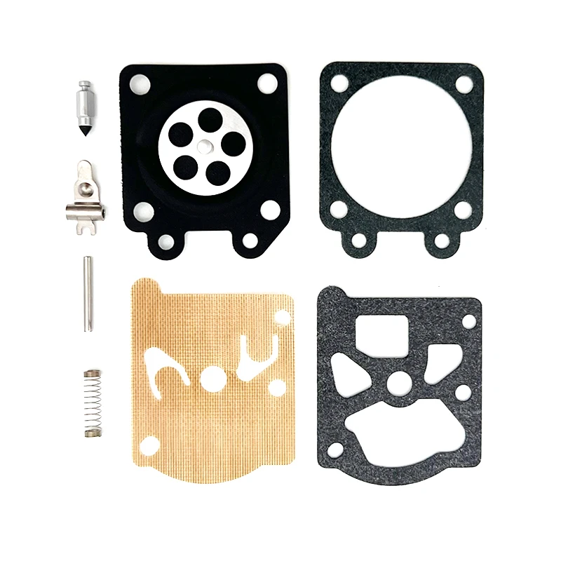 Ersatzteile für Kettensäge 45 52 58 Achtteiliges Set MP16 Vergaser-Reparatursatz Membranen – Detail 2