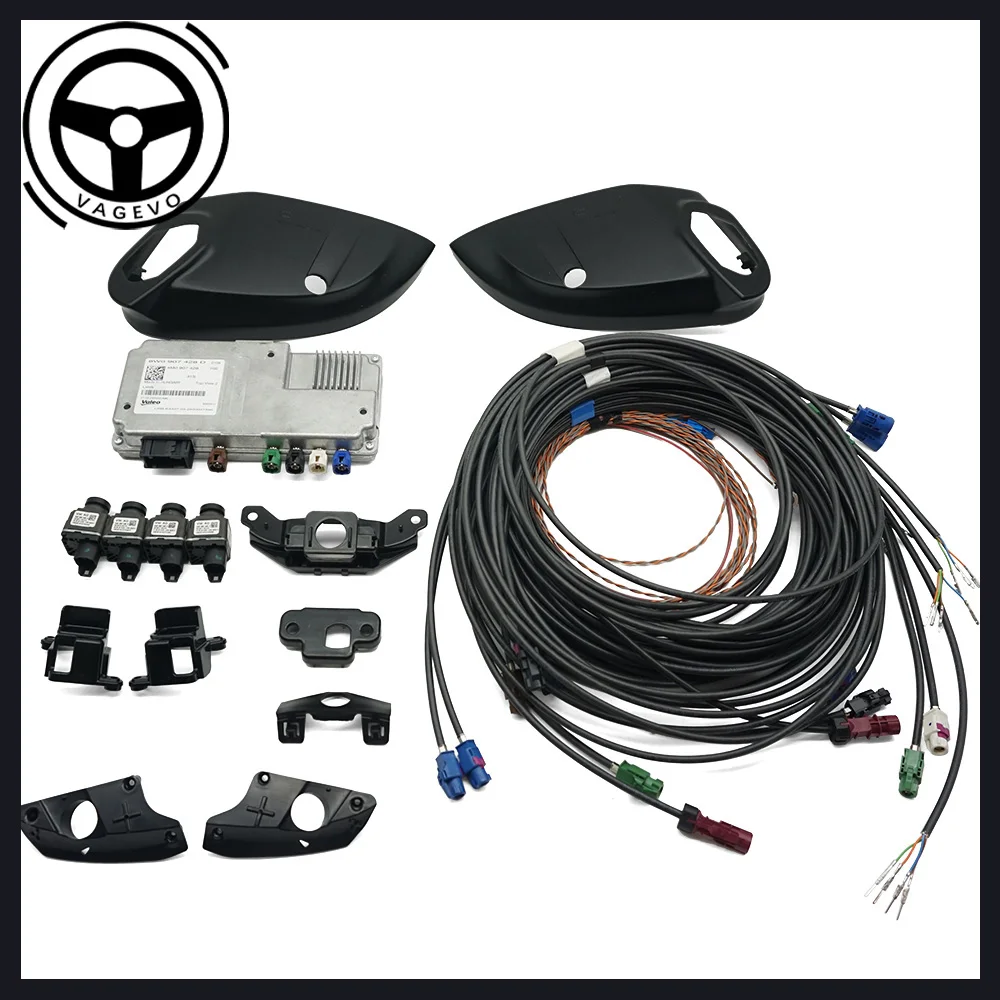 

360 Panoramic View Environment Rear Viewer Camera Upgrade Kit For Audi A4 B9