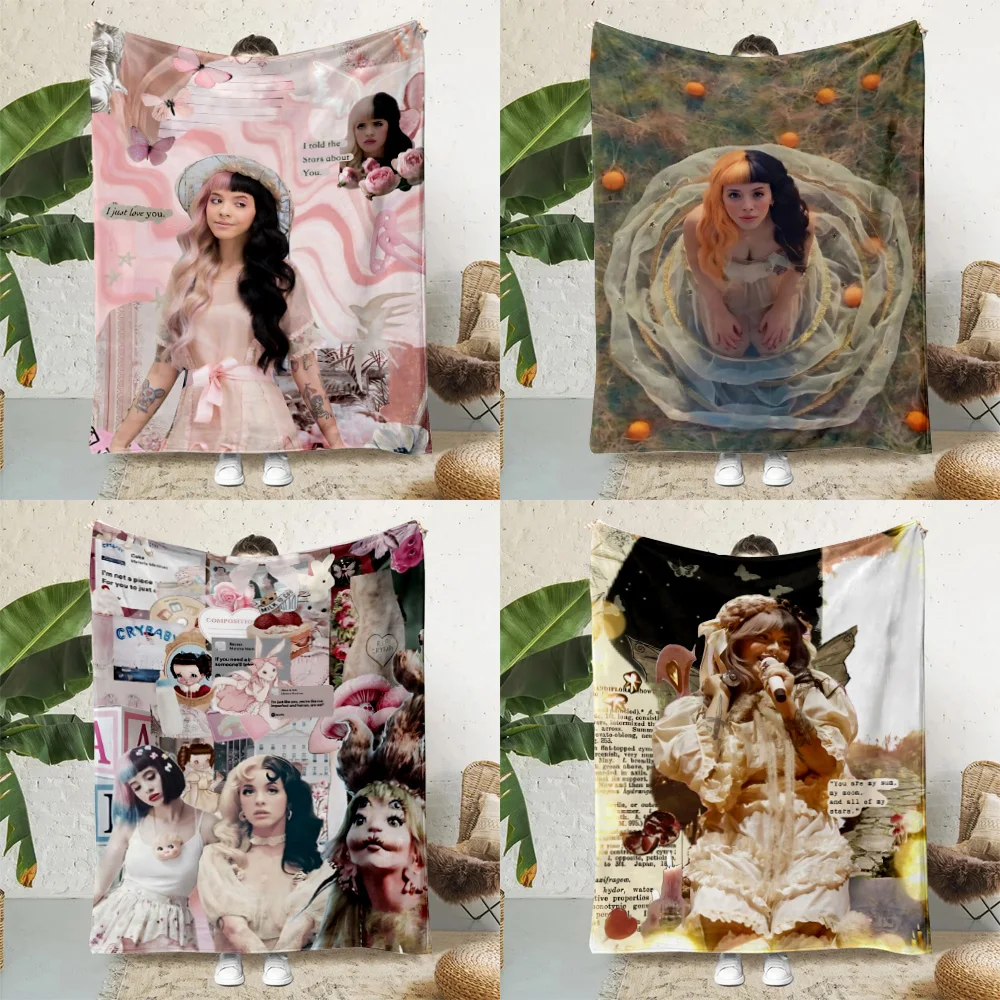 Melanie Martinez Music Printed Blanket Picnic Blankets Warm Blanket Soft and Comfortable Blanket Home Travel Birthday Gift