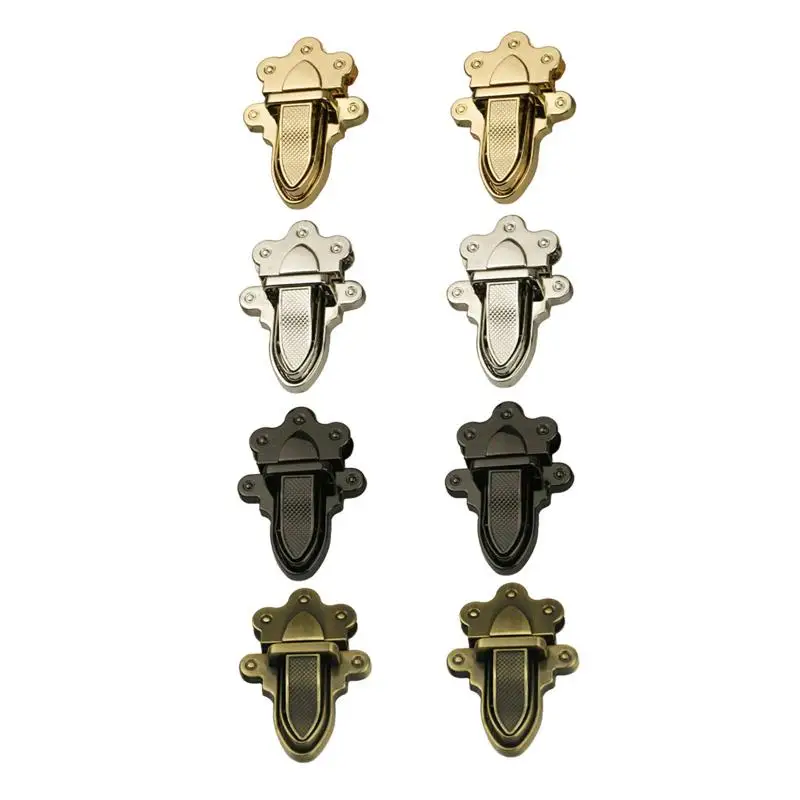 1 Set Metall-Verschluss, Zungenschloss, Druckverschluss, Verschlussteile, DIY-Handtaschen-, Schultertaschen- und Geldbörsen-Hardware-Zubehör – Detail 7